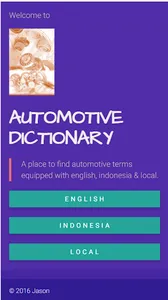 Automotive Dictionary screenshot 0