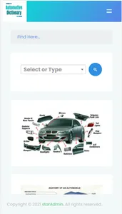 Automotive Dictionary screenshot 1