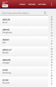 Indonesian Words Dictionary screenshot 2