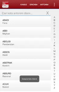 Indonesian Words Dictionary screenshot 3