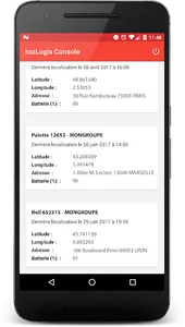 InoLogis Console screenshot 1