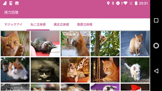 視力回復トレーニング - 脱スマホ老眼、クイズ形式や好きな画 screenshot 2