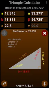 Triangle Calculator screenshot 7