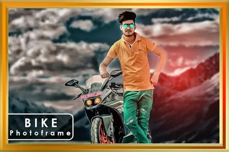 Bike Photo Frame screenshot 0