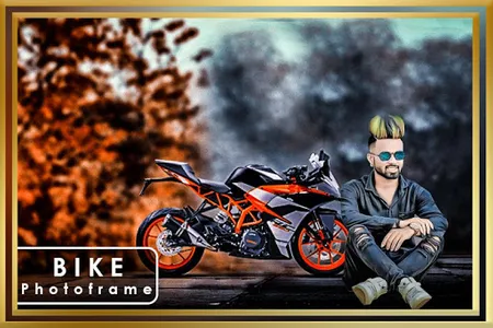 Bike Photo Frame screenshot 2