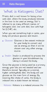 Keto Diet Recipe screenshot 5