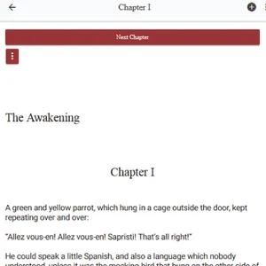 The Awakening a novel by Kate  screenshot 5