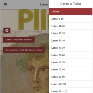 Letters of Pliny, by Gaius Pli screenshot 4
