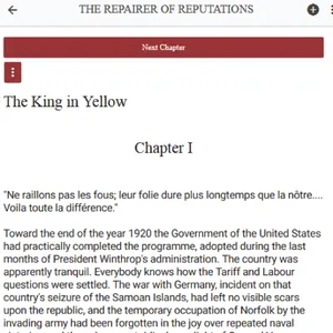 The King in Yellow by Robert W screenshot 2