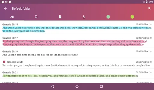 King James Bible KJV app screenshot 12