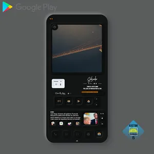 KLWP. RS-NEUMORPHIS-3 screenshot 3