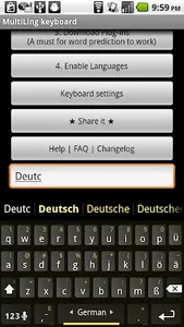 German Keyboard plugin screenshot 0