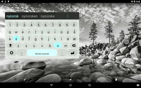 Nynorsk Keyboard plugin screenshot 1