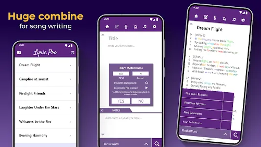 Lyrics Notepad - Song Writing screenshot 23