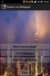 Diwali Crackers Live Wallpaper screenshot 0