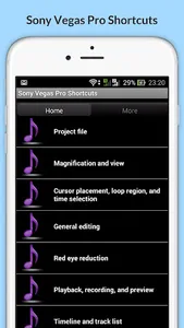 Shortcuts for Sony Vegas Pro screenshot 17