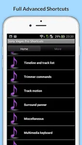 Shortcuts for Sony Vegas Pro screenshot 18
