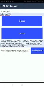 IKT-001 Encoder screenshot 1