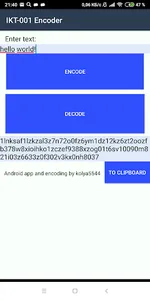 IKT-001 Encoder screenshot 2