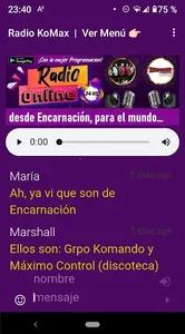 Radio KoMax, Encarnación, Para screenshot 0