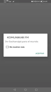 KOMUNIKAR FM screenshot 1