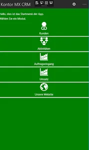 Kontor MX CRM screenshot 0