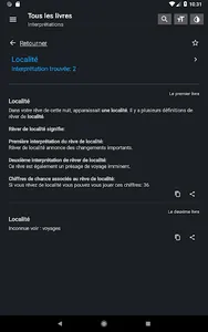 Interprétation des Rêves screenshot 5