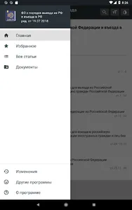 Закон о въезде и выезде в РФ screenshot 6