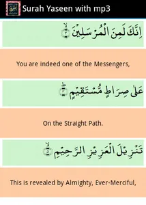 Surah Yaseen Urdu with mp3 screenshot 2