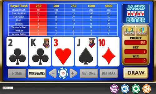 Casino Video Poker screenshot 1