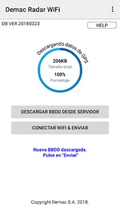 Demac Radar WiFi screenshot 1