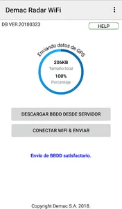 Demac Radar WiFi screenshot 3