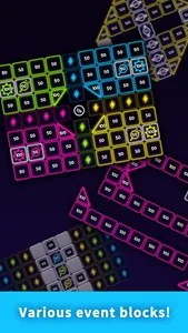 Bricks Breaker Neon 11 screenshot 1