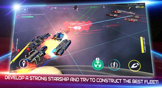 Starship battle screenshot 12