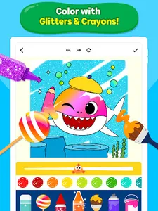 Baby Shark Coloring Book screenshot 14