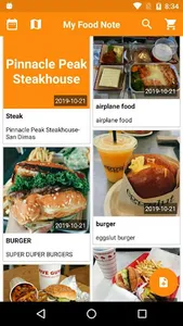 My FoodNote-Restaurant's diary screenshot 1