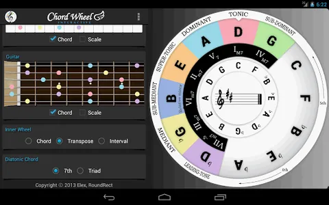 Chord Wheel : Circle of 5ths screenshot 10