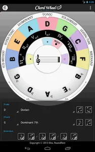 Chord Wheel : Circle of 5ths screenshot 11