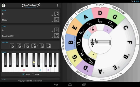 Chord Wheel : Circle of 5ths screenshot 14