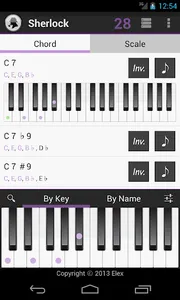 Chord / Scale Finder screenshot 1