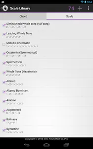 Chord / Scale Finder screenshot 11