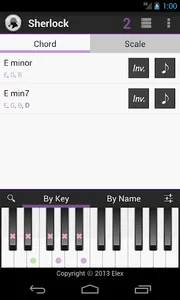 Chord / Scale Finder screenshot 2