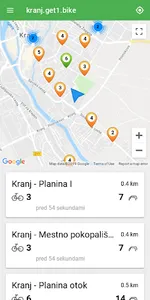 Kranj get1.bike screenshot 0