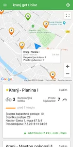 Kranj get1.bike screenshot 1