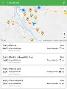 Kranj get1.bike screenshot 3