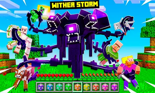 Wither Storm Mod for Minecraft screenshot 0