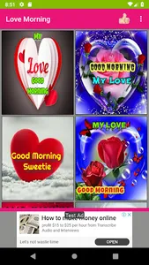 Good Morning Love Images screenshot 0