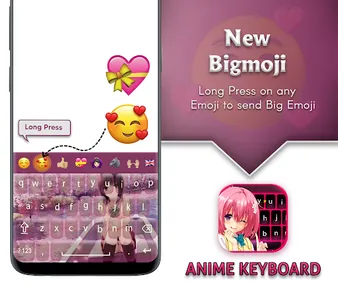 Keyboard - Anime Keyboard screenshot 4