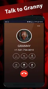 scary granny's video call chat screenshot 2