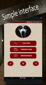 scary Ghost video call nd chat screenshot 11